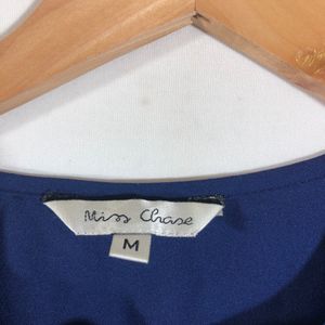 Miss Chase Navy Blue Casual Top (Women’s)