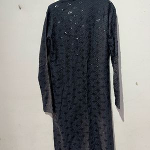 Elegant Blue Kurta Ensemble