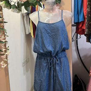 Denim Jumpsuit Brand New On Sale