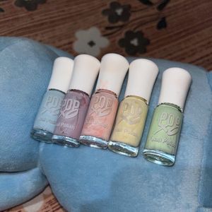 These Are My Favourite Pastel Nail Polish Set Of 5