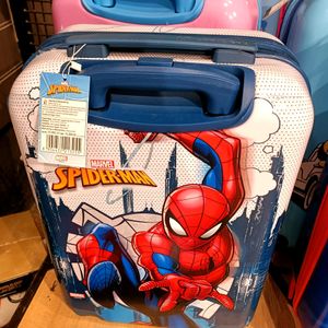 Kids Spiderman Cabin Size Branded Trolly