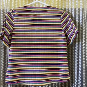 Multcolour Strips Top