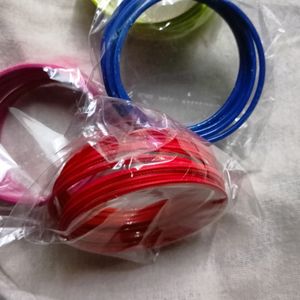 Multi Colour Metal Bangles