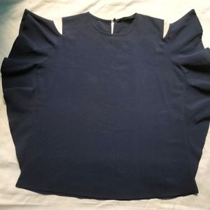 Navy Blue Top