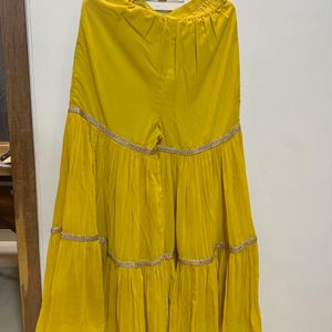 Festive Yellow Garara Set