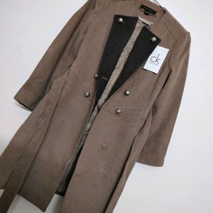 NEW WITH TAG KHAKI OVERCOAT