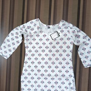 X-41 Chest Size 34 Printed Women Kurti