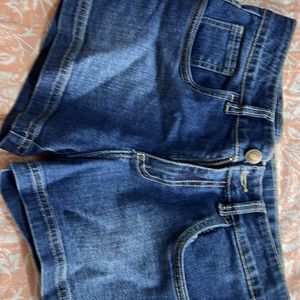 Denim Blue Shorts