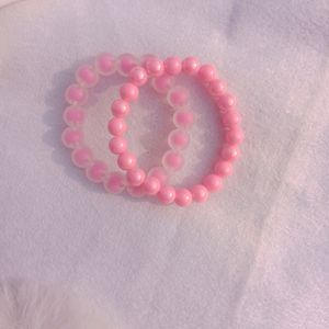 Baby Pink Jelly Braclets💕