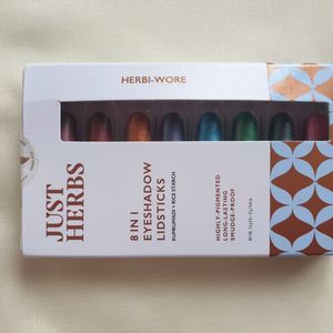 Just Herbs 8 In 1 Eyeshadow Lidsticks