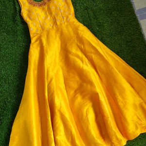 Yellow Ethnic Gown