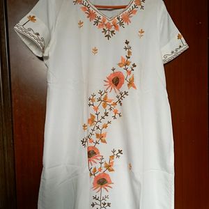 Beautiful White Salvaar Kameez