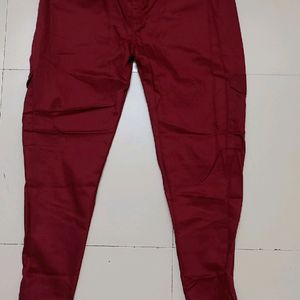 Not Red .its Maroon Joggers