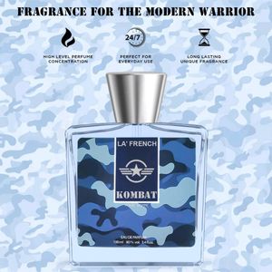 La French Kombat Perfume for Men - 100ml | Luxury Gift | Extra Long Lasting Smell | Premium French Fragrance Scent | Eau De Parfum