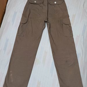 Beige Cargo Pants