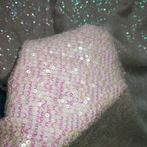 HOLOGRAPHIC SEQUIN FABRIC