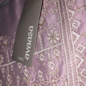 Avaasa Lavender Kurta