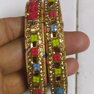 New Lac Bangles 2.6 Size