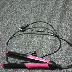 2in1 Hair Straightener And Curlers