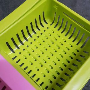 Kitchen Fridge Storage Baskets - 4 Pcs