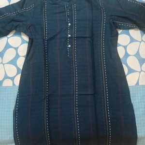 Libas Striped Cotton Kurti (Used)