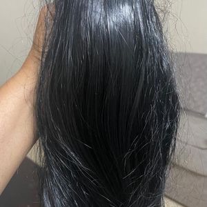 Fake Ponytail For Black Hair With Claw Clip