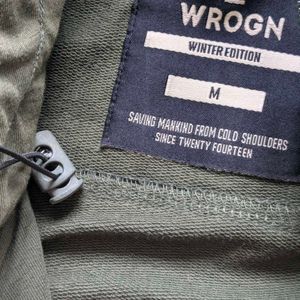 Wrogn Zipper Hoodie (M) New Condition