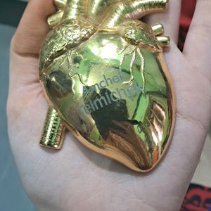 Golden Heart Paper Weight