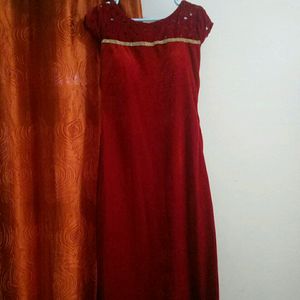 Red Gown