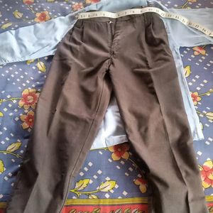 Sky Bule Full Sleev Shirt With Pant-Combo