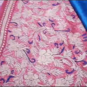 Gachi Tussar Silk Heavywork Saree