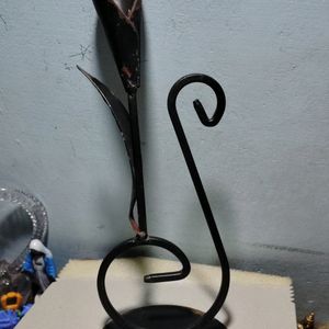 Flower Vase Metal Used