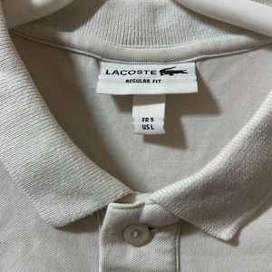 Lacoste White T Shirt