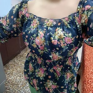 Floral Print Top