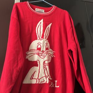 Bunny Red  Woolllen sweatshirt