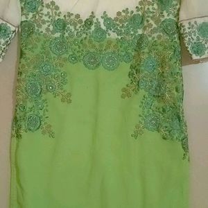 Kurti Set With A Green Colour 💚