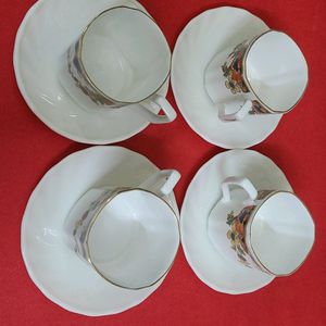 Ceramic Teacups Set Of 4