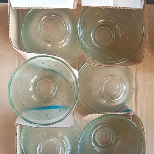 Brand New 6pcs Glass Bowl Set Excellent Quality 💪