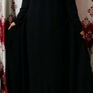 Abaya Burkha Simple Scarf And Mask Free