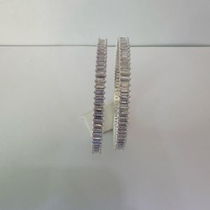 Silver Cocktail Bangles