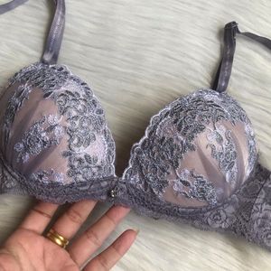 Lavender Lace Bra