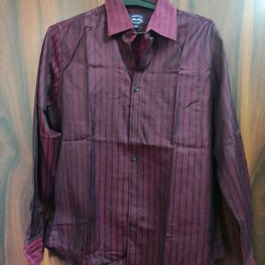 Maroon colour Shirt Allen solly