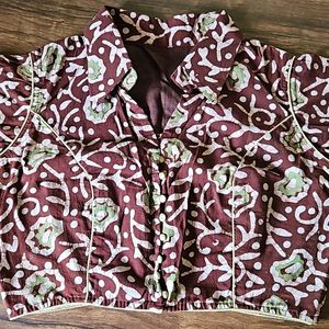 Brown Baatik Blouse