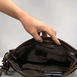 Pure Leather Laptop Bag Imported