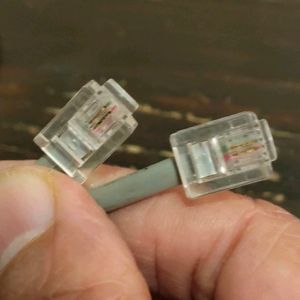 6 thin Lan Cables For Internet Connection