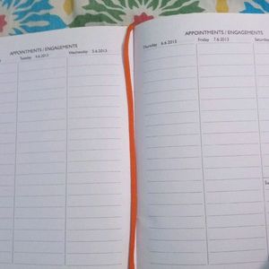 Appointments and Notes Diary