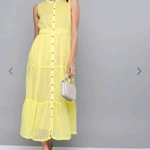 Here&Now Yellow Maxi Dress