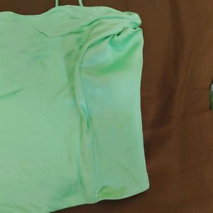 Green Zara Top.