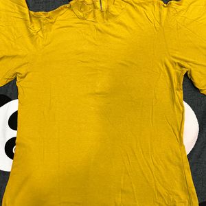 Women Yellow Solid Top