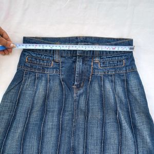 Denim MINI SKIRT